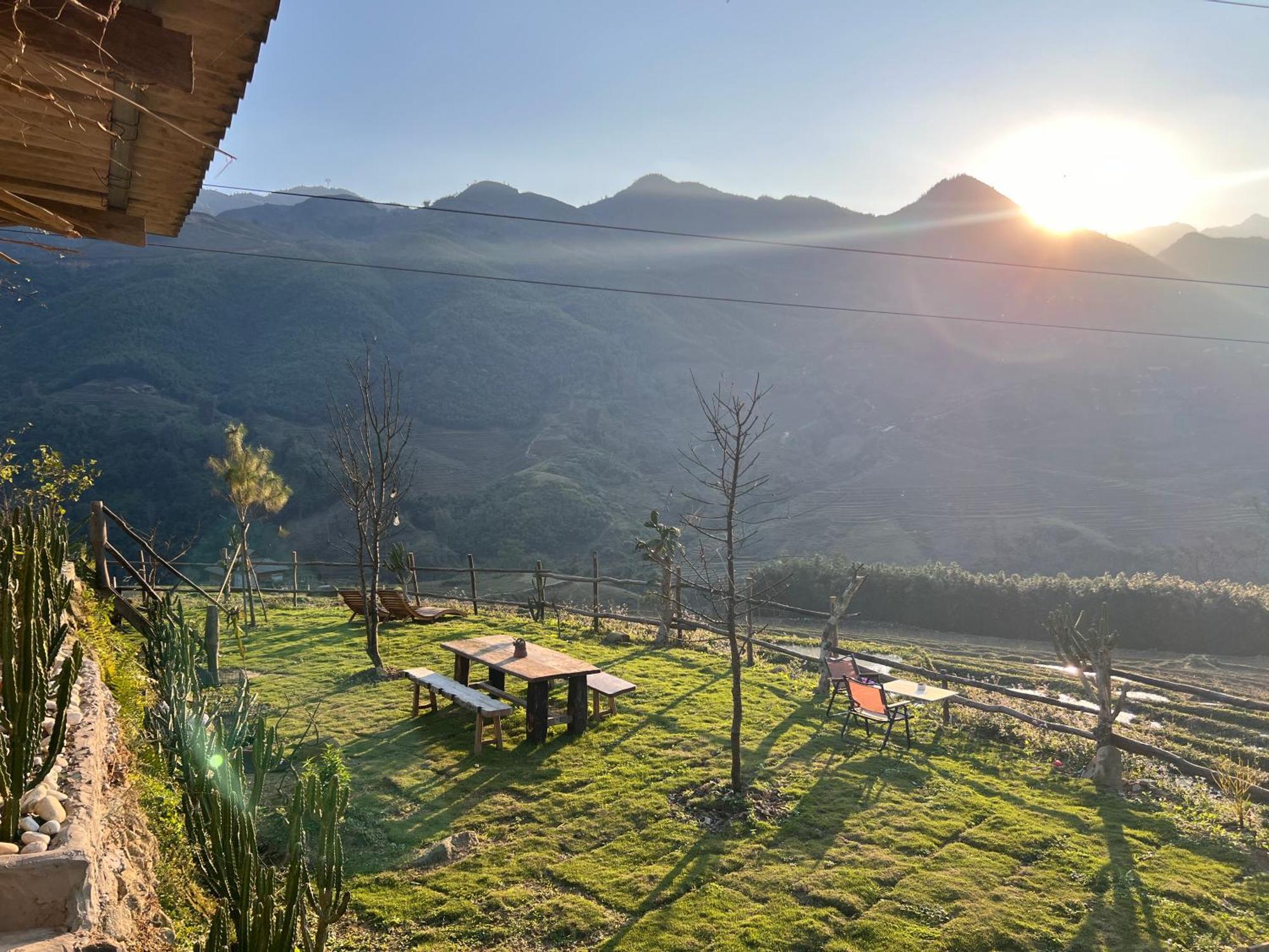 Ferienwohnung Pavi Garden Sapa Exterior foto