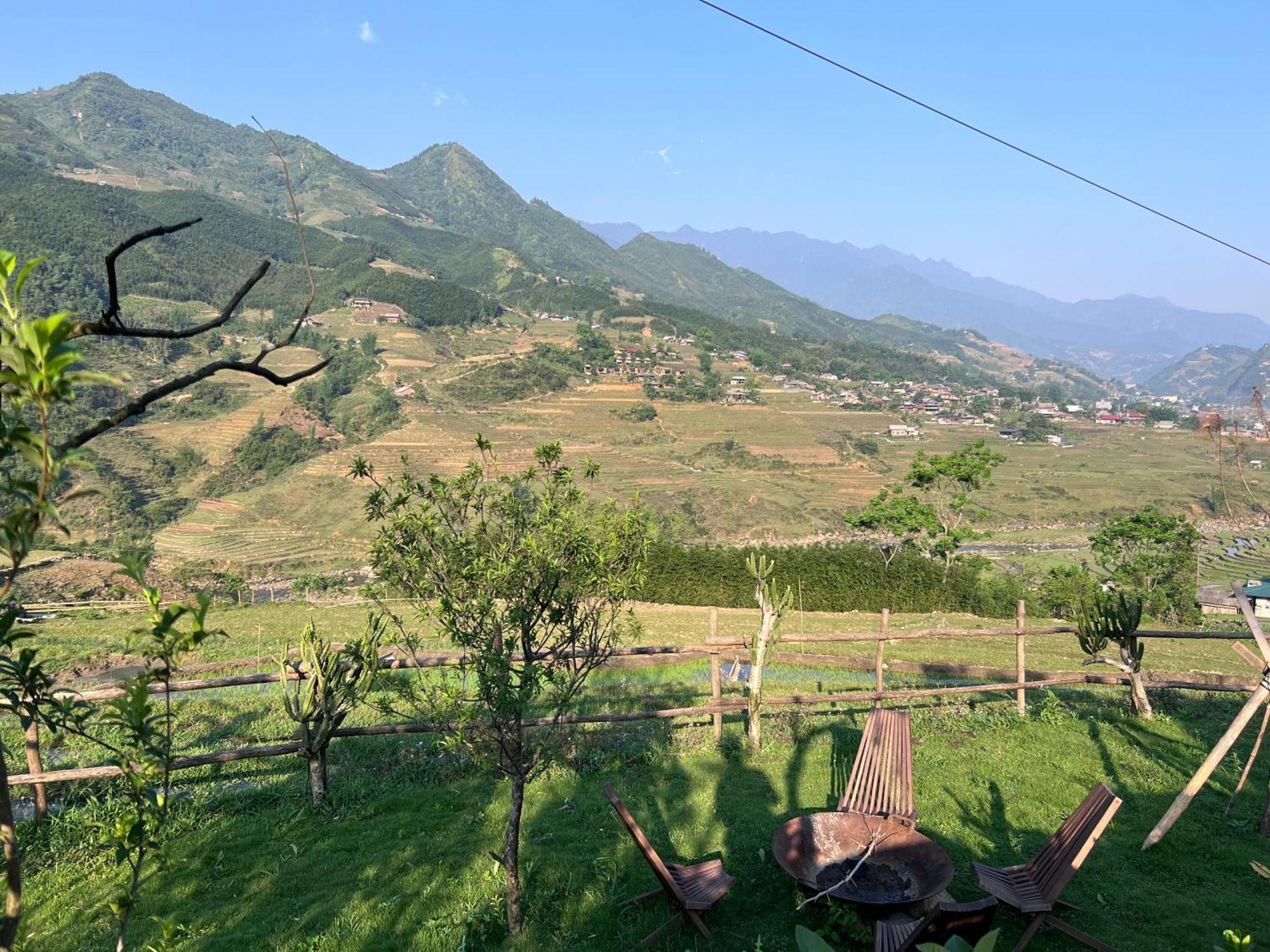 Ferienwohnung Pavi Garden Sapa Exterior foto
