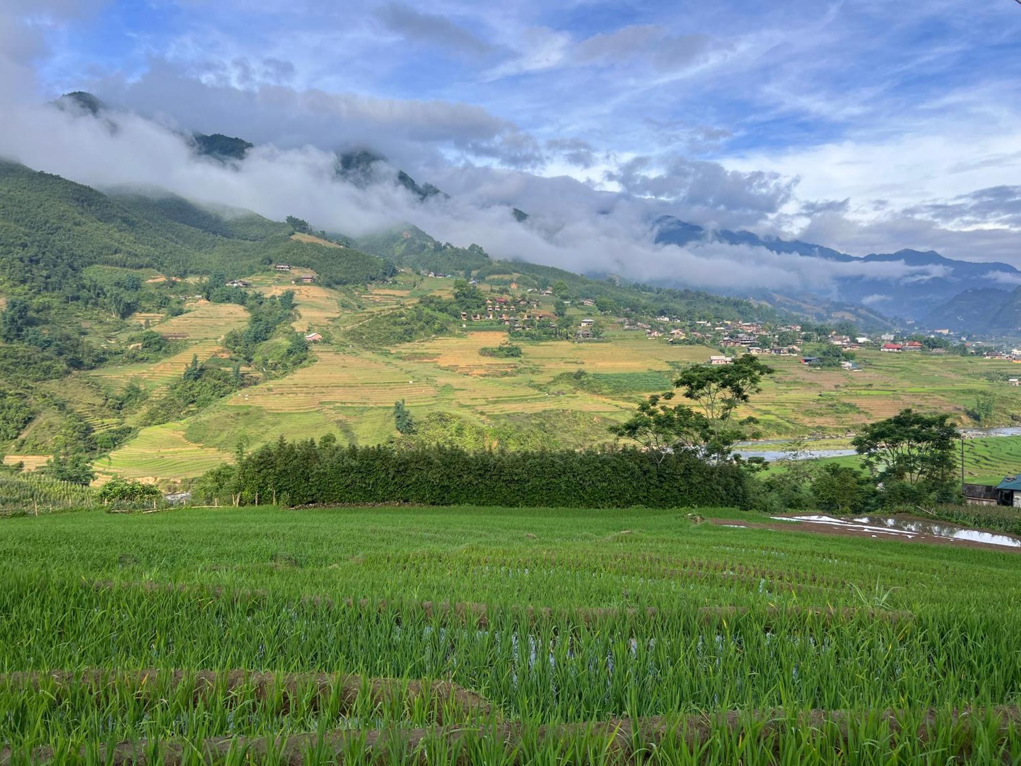 Ferienwohnung Pavi Garden Sapa Exterior foto
