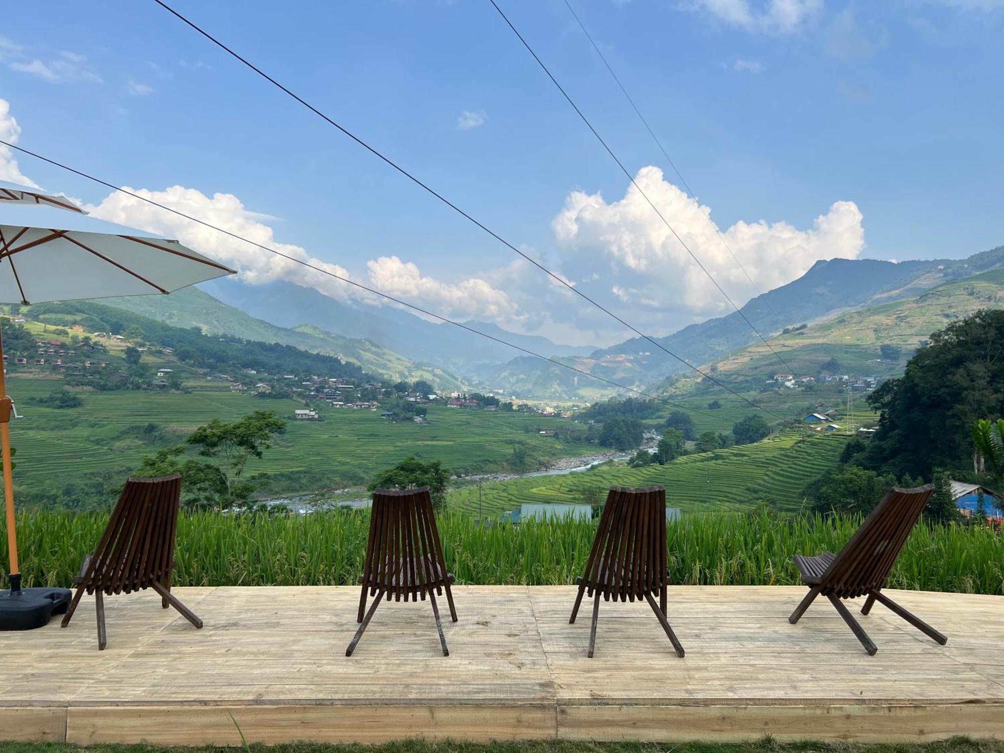 Ferienwohnung Pavi Garden Sapa Exterior foto