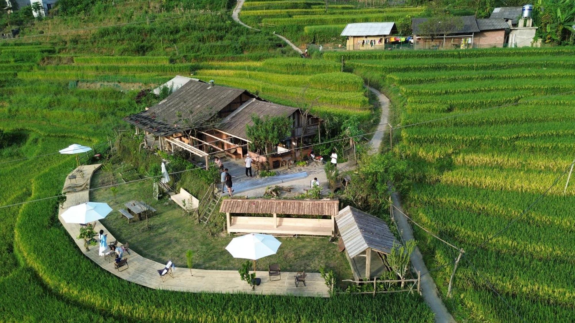 Ferienwohnung Pavi Garden Sapa Exterior foto