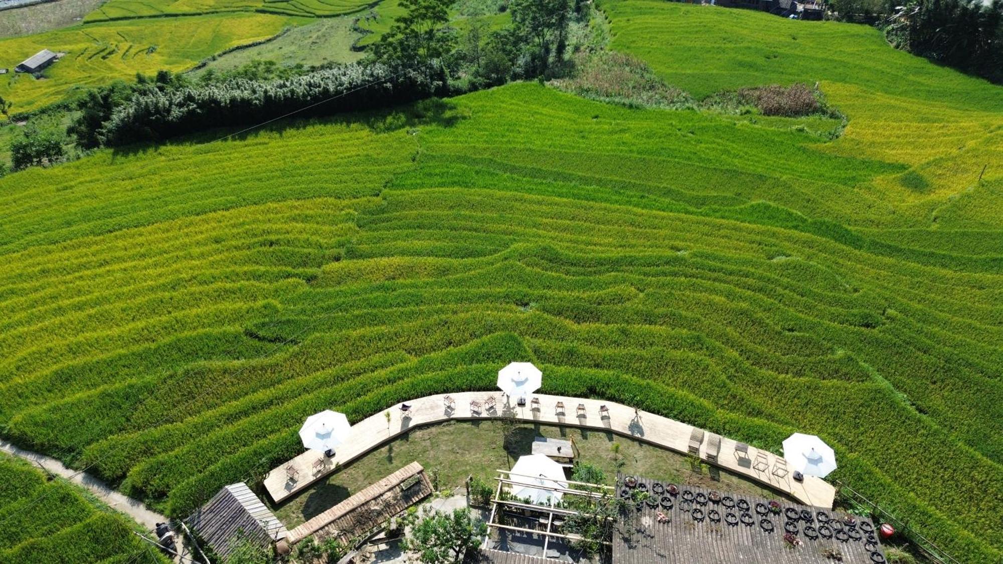 Ferienwohnung Pavi Garden Sapa Exterior foto