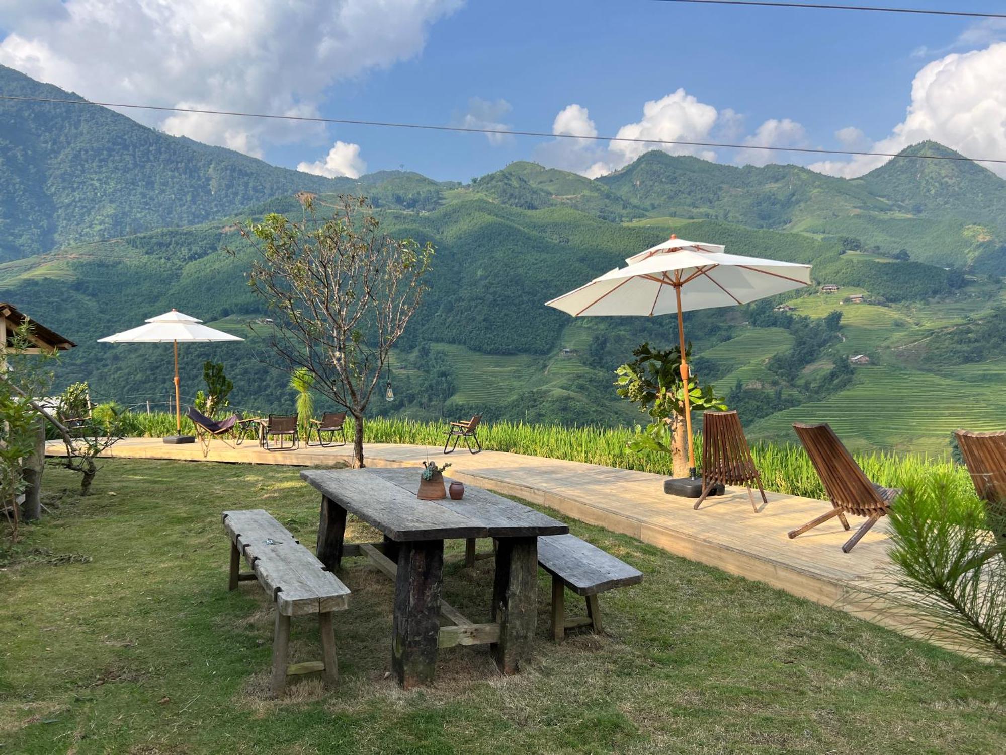 Ferienwohnung Pavi Garden Sapa Exterior foto